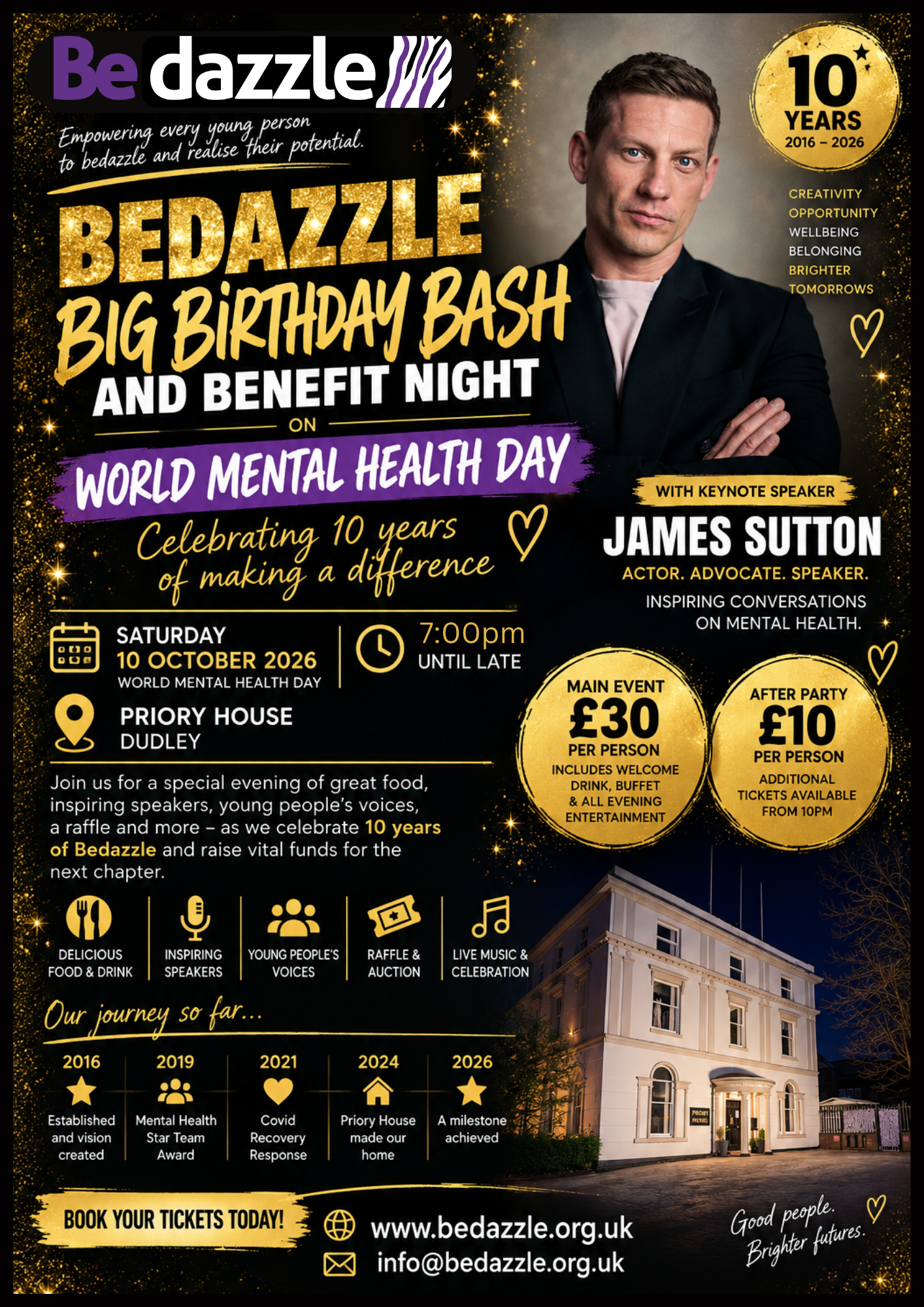 Bedazzle - Birthday Bash and Benefit Night